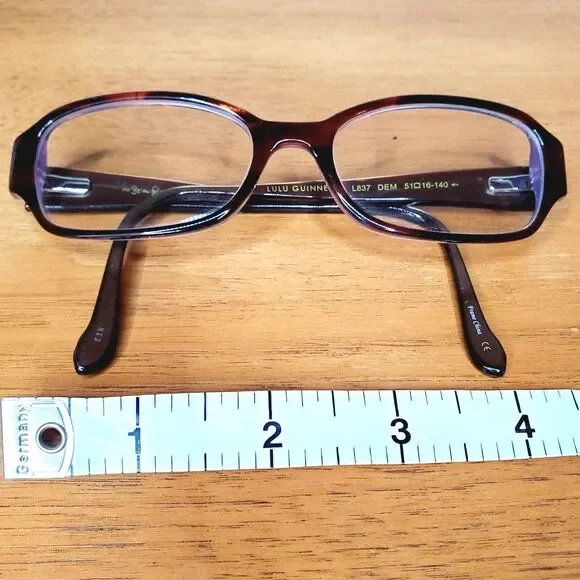 Lulu Guinness L837 DEM Womens Eyeglasses Unique Optical 51-16-140 Eyewear Frames - Picture 8 of 9